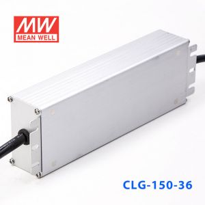 CLG-150-36  150W  36V 4.2A 恒压+恒流PFC高效铝壳IP67防水LED电源(引线接线) 