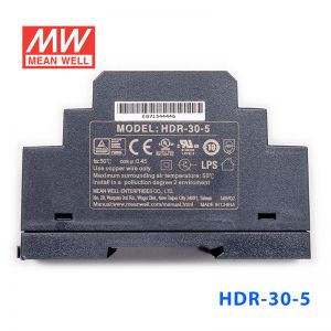 HDR-30-5 15W 5V 3A   单路输出明纬超薄型导轨安装电源