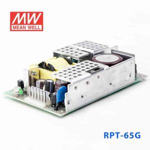 RPT-65G  65W +24V 2.9A +5V 1.5A +12V 0.7A  三路输出无外壳PCB板明纬开关电源