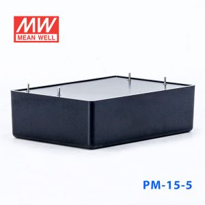 PM-15-5  15W  5V 3A  微漏电塑封Class2单路输出板上型医用明纬开关电源