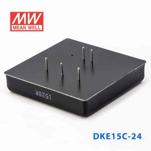 DKE15C-24  15W  36~72V  输入  ±24V  双路输出明纬DC-DC转换模块电源