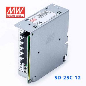 SD-25C-12  25W  36~72V 输入 12V 2.1A  输出有外壳明纬DC-DC转换电源