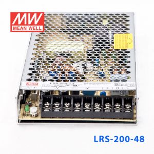 LRS-200-48 210W 48V4.4A输出（输入电压开关选择型)明纬超薄高性能开关电源 