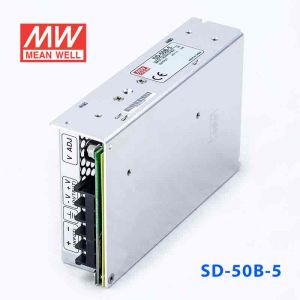 SD-50B-5  50W  19~36V  输入 5V 10A  输出有外壳明纬DC-DC转换电源