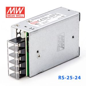 RS-25-24 25W 24V1.1A 单路输出明纬电源(G3系列-高性能内置有外壳) 