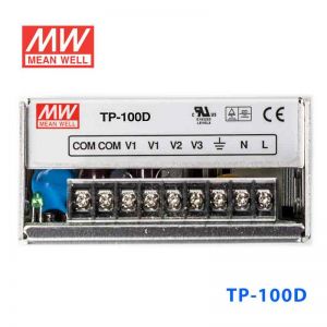 TP-100D  100W +5V 15A +24V 3A +12V 1A  三路输出带PFC明纬开关电源