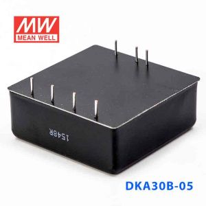 DKA30B-05  25W  18~36V  输入 ±5V  双路输出明纬DC-DC转换模块电源