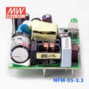 NFM-05-3.3  5W  3.3V 1.25A  微漏电PCB板单路输出板上插装型医用明纬开关电源