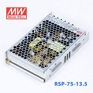 RSP-75-13.5 75W 13.5V5.6A单路输出低厚度带功率因素校正CCC认证明纬开关电源