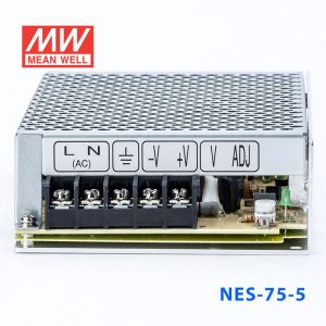 NES-75-5 75W 5V15A 单路输出CCC认证明纬开关电源(NE系列) 