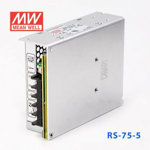 RS-75-5 75W 5V12A 单路输出明纬开关电源(G3系列-高性能内置有外壳)