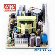 MPS-65-27 65W 27V2.4A 单路输出微漏电医用无外壳明纬开关电源