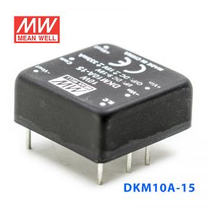 DKM10A-15 10W 9~18V 转 ±15V 333mA 非稳压双路输出DC-DC模块电源