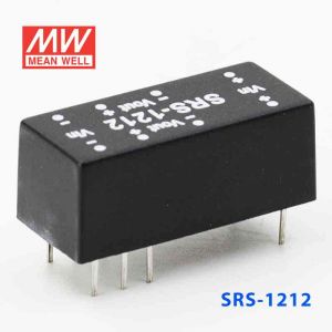 SRS-1212  0.5W  12V-12V  稳压单组输出明纬DC-DC转换模块电源