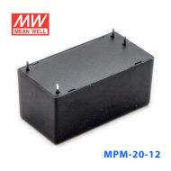 MPM-20-12台湾明纬21.6W 80~264V输入 12V1.8A输出医疗基板型电源