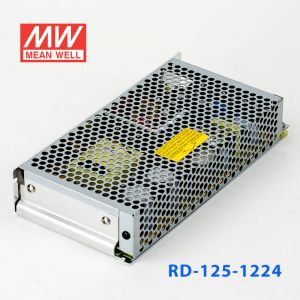 RD-125-1224台湾明纬12V24V双路电源125W直流稳压12V3.7A+24V3.7A