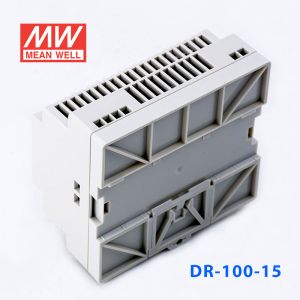 DR-100-15 100W 15V6.5A 单路输出Class II DIN导轨安装明纬开关电源