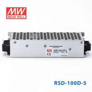 RSD-100D-5  100W  57.6~154V 输入 5V 20A  输出铁道专用明纬DC-DC转换电源 