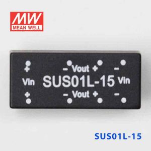 SUS01L-15  1W  5V-15V  非稳压单组输出明纬DC-DC转换模块电源