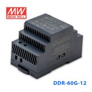 DDR-60G-12台湾明纬60W 9~36V输入 12V5A输出导轨型DC-DC电源