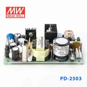 PD-2503  25W +3.3V 5A +5V 4A  双路输出无外壳PCB板明纬开关电源