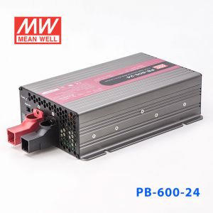 PB-600-24  600W  28.8V 21A  带PFC明纬2/3/8段式智能铅酸电池充电器