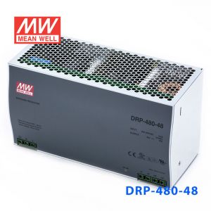 DRP-480-48 480W 48V10A 单路输出DIN导轨安装带PFC功能明纬开关电源