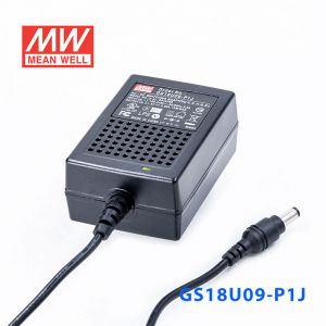 GS18U09-P1J 18W 9V2A 输出绿色能源明纬墙插电源适配器(美式插头) 