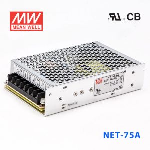 NET-75A  75W +5V 7A +12V 3.5A -5V 0.7A  三路输出明纬开关电源(NE系列) 