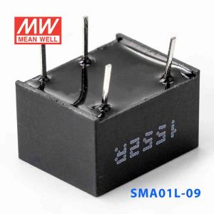 SMA01L-09  1W  5V-9V  非稳压单路输出明纬DC-DC转换模块电源