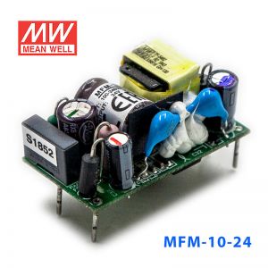 MFM-10-24台湾明纬10W 80~264V输入24V0.42A输出医疗基板型电源