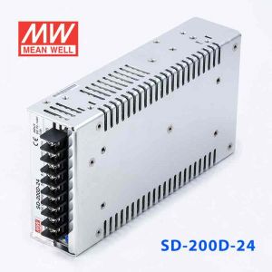 RSD-200D-24  200W  57.6~154V 输入 24V 8.4A  输出铁道专用明纬DC-DC转换电源 