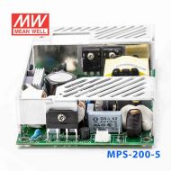 MPS-200-5 200W 5V40A 输出微漏电带PFC医用无外壳明纬开关电源