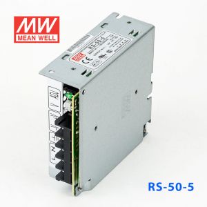 RS-50-5 50W 5V10A 单路输出明纬开关电源(G3系列-高性能内置有外壳) 