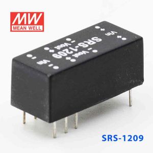 SRS-1209  0.5W  12V-9V  稳压单组输出明纬DC-DC转换模块电源