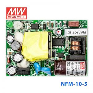 NFM-10-5  10W  5V 2A  微漏电PCB板单路输出板上插装型医用明纬开关电源