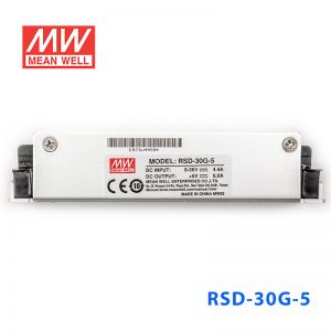 RSD-30G-5 30W 9~36V输入 5V 6A 输出铁道专用明纬DC-DC转换电源