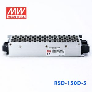 RSD-150D-5  150W  57.6~154V 输入  5V 30A  输出铁道专用明纬DC-DC转换电源 