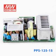 PPS-125-15 125W  15V 8.4A  单路输出带PFC功能无外壳PCB板明纬开关电源