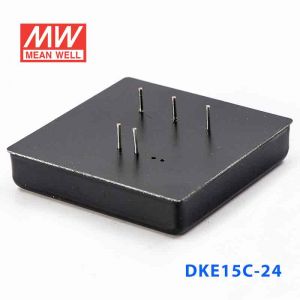 DKE15C-24  15W  36~72V  输入  ±24V  双路输出明纬DC-DC转换模块电源