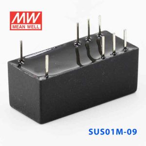 SUS01M-09  1W  12V-9V  非稳压单组输出明纬DC-DC转换模块电源