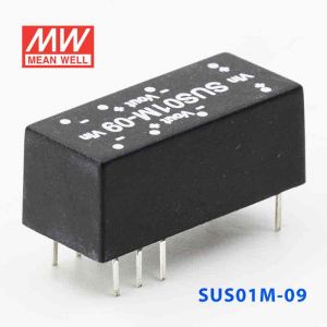 SUS01M-09  1W  12V-9V  非稳压单组输出明纬DC-DC转换模块电源