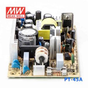 PT-45A  45W +5V 5A +12V 2.5A -5V 0.5A  三路输出无外壳PCB板明纬开关电源