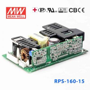 RPS-160-15  160W  15V 10.3A  单路输出微漏电PFC医用无外壳明纬开关电源