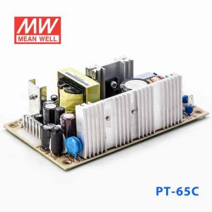 PT-65C  65W  +5V 7A  +15V 2.6A -15V 0.7A  三路输出无外壳PCB板明纬开关电源