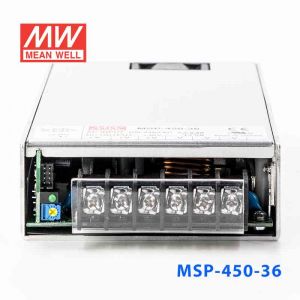 MSP-450-36  450W  36V 12.5A  单路输出带功率因素校正高可靠医疗型明纬开关电源