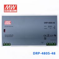 DRP-480S-48 480W 48V10A 单路输出DIN导轨安装带PFC功能明纬开关电源