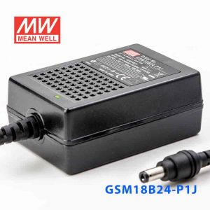 GSM18B24-P1J 18W 24V0.75A输出明纬高能效医疗型IEC320-C8插口电源适配器