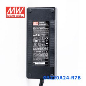 GS220A24-R7B 220W 24V9.2A 输出绿色能源明纬电源适配器(三线插口)