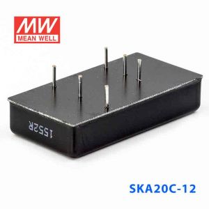 SKA20C-12  20W  36~72V  输入 12V  1.67A 稳压单路输出明纬DC-DC转换模块电源